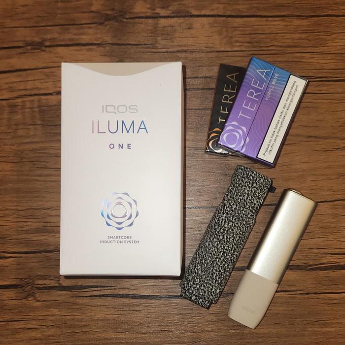 Gambar iqos iluma one kit fullset dan sleeve plus free terea dari bhies store undefined Tokopedia