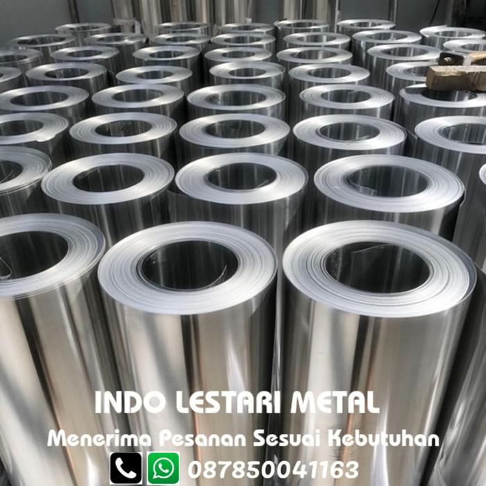 Gambar plat alumunium - Alumunium Talang 0.5 mm x 1 meter x 50 meter dari INDO LESTARI METAL03 undefined Tokopedia