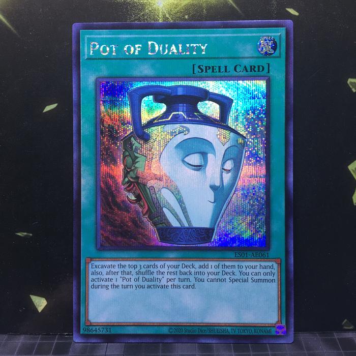 Yugioh AE Pot of Duality - ES01-AE061 - QCSR | Indo4ward