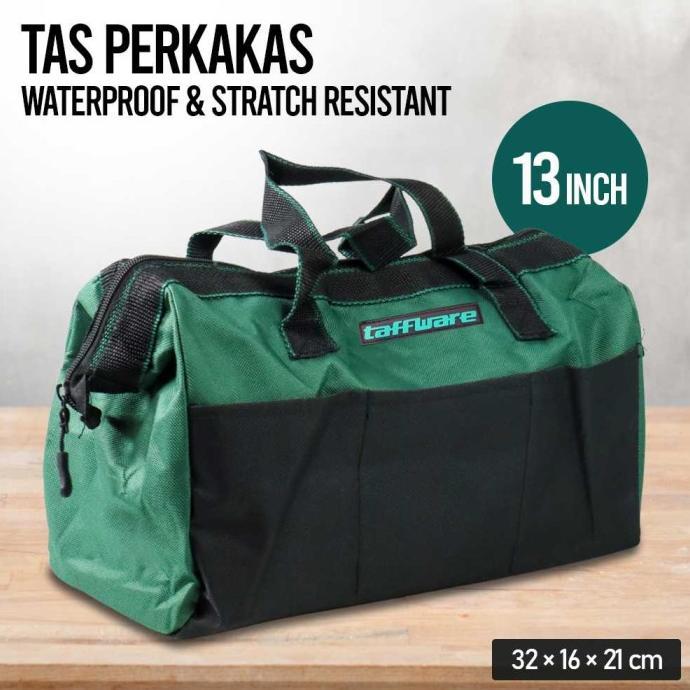 Gambar AS AIRAJ TAS PERKAKAS STORAGE TOOL BAG WATERPROOF PREMIUM OXFORD DURABLE - Simple 13" dari Ava Autumn Store undefined Tokopedia