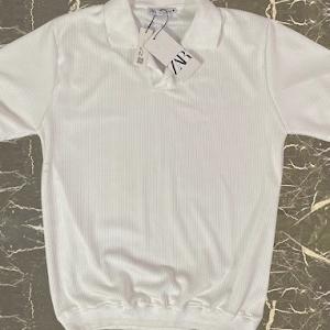 Gambar POLO ZARA KNIT 100% ORIGINAL - Putih dari moonstuff21 undefined Tokopedia