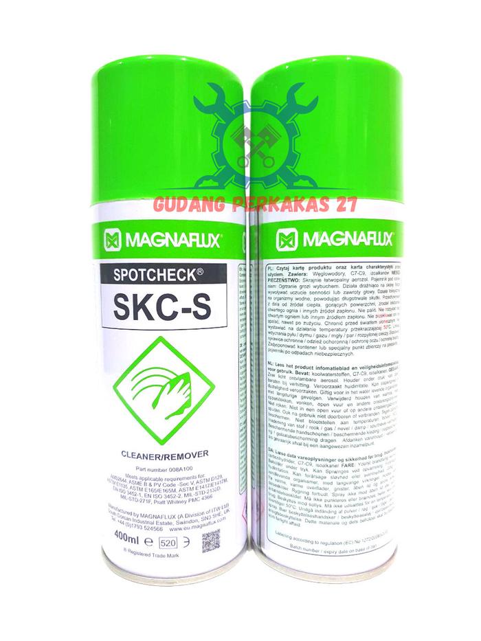 Gambar MagnaFlux Spotcheck Cleaner / Remover - Developer - Red Penetrant - Cleaner/Remover dari Gudangperkakas27 undefined Tokopedia