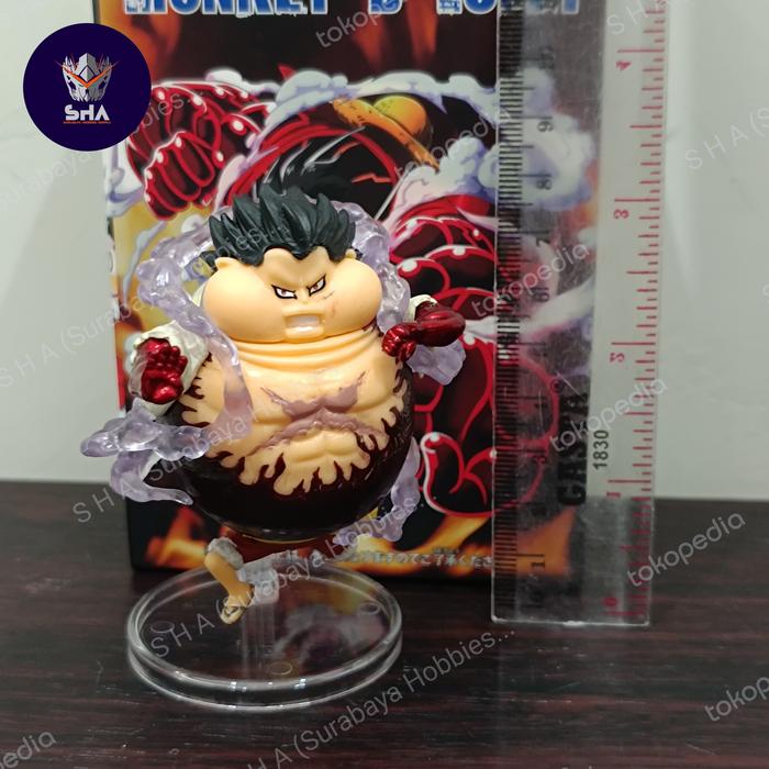 Gambar Action Mini Figure One Piece Monkey D Luffy Gear Fourth 4 Boundman - E dari SHA Surabaya Hobbies Gunpla undefined Tokopedia