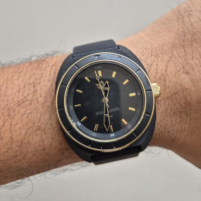 Jual Adidas Stan smith special edition Black Gold Kota Tangerang