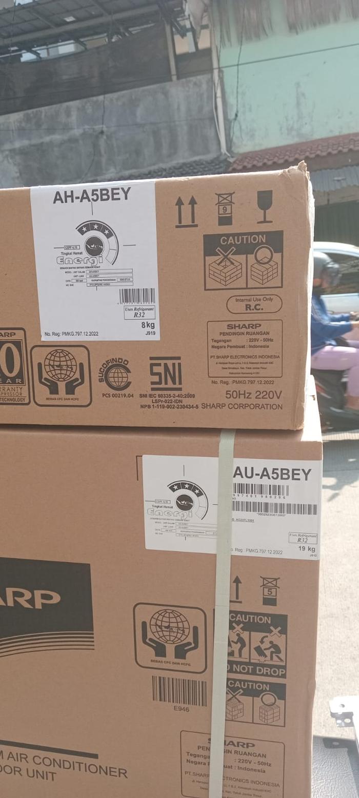 Gambar AC SHARP 1/2 PK STANDARD FREE PASANG + AKSESORIS Raja AC Jakarta - Unit Only dari Raja AC Jakarta undefined Tokopedia