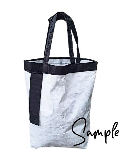 Gambar Tas Belanja Lipat Custom Tulisan / Tas Lipat Souvenir / Tas Promosi - S-Putih, Polos dari Vertical Store ID undefined Tokopedia