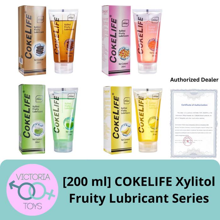 Gambar [200 ml] COKELIFE Xylitol Fruity Lubricant Pelumas Pelicin Lube Dewasa - Chocolate dari Victoria Toys Jakarta undefined Tokopedia
