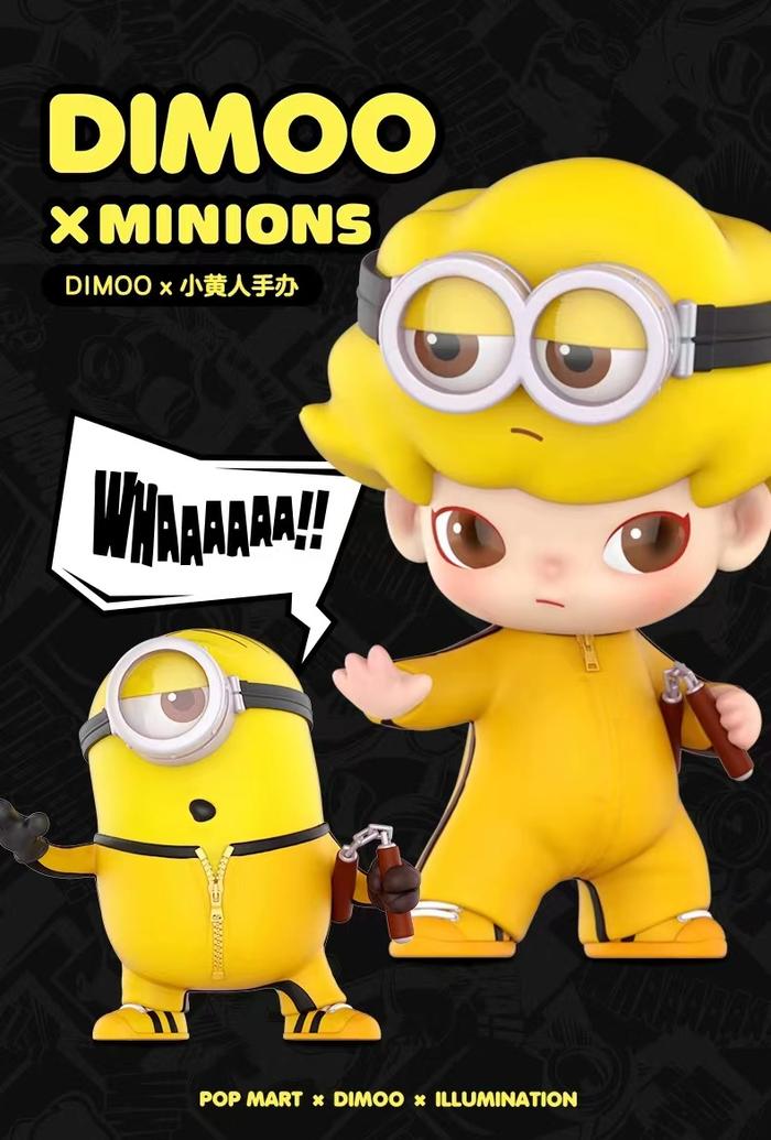 Jual POPMART DIMOO X MINIONS X ILLUMINATION FIGURE - Kota Tangerang ...