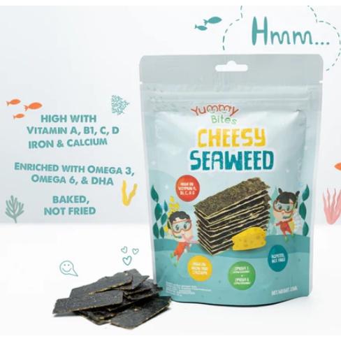 Gambar Snack Yummy Bites Cheesy Seaweed Camilan Anak Tanpa Pengawet Enak Sehat dari Fatihh138 undefined Tokopedia