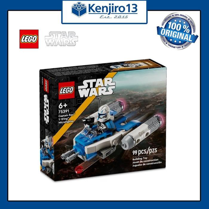 Lego StarWars 75391 Captain Rex Y-wing Microfighter di Kenjiroz13  Tokopedia
