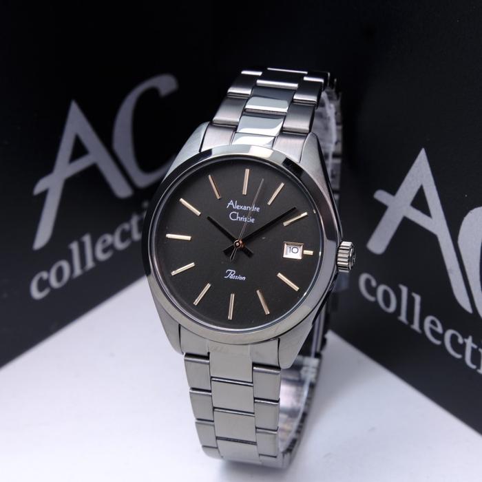 Gambar Jam Tangan Wanita Alexandre Christie AC 2839 Rose Gold Brown Original - BLACK GREY dari KoleksijamtanganII undefined Tokopedia