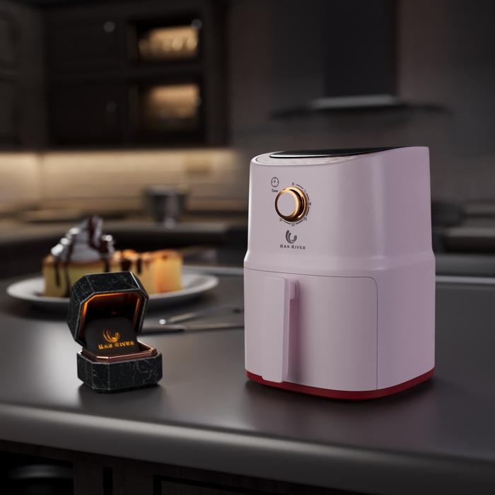 Gambar HAN RIVER Air Fryer 3.5L Low power 800watt (HRAF04) - PINK dari Coolpad.Health undefined Tokopedia