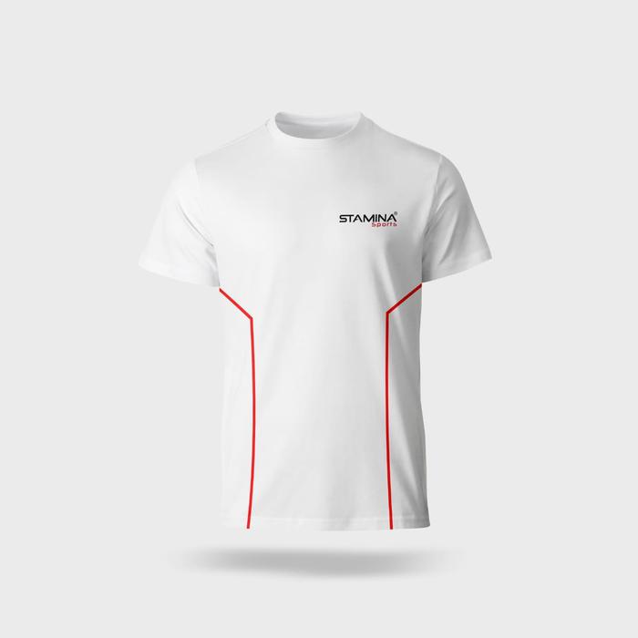 Gambar STAMINA Sportswear Tron T-Shirt - Baju Olahraga - Putih, S dari Stamina Sports Indonesia undefined Tokopedia