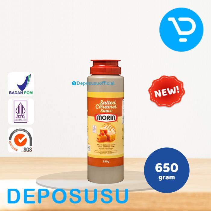 Gambar Morin Salted Caramel Sauce Topping Saus Karamel dari deposusu undefined Tokopedia