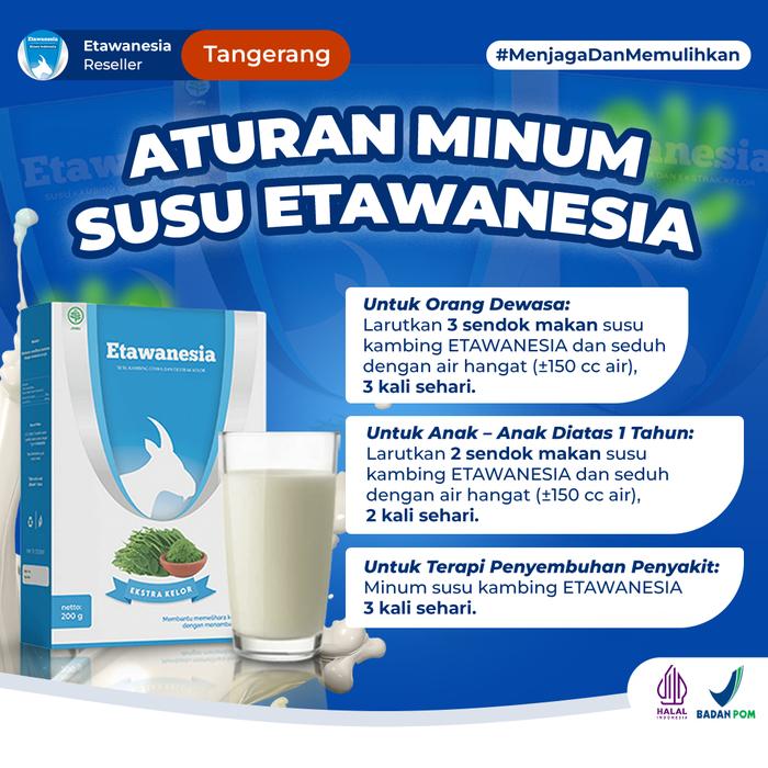 Gambar Susu ETAWANESIA ETAWA BIRU Murni Susu Kambing Etawa Platinum Sendi new - 1 Box dari Beautydream Cosmetics undefined Tokopedia
