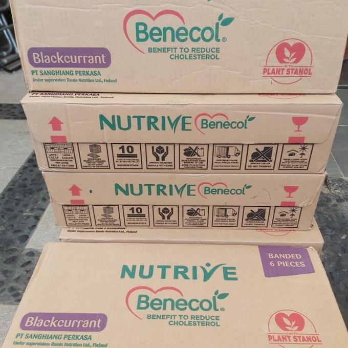 Gambar [GZ] Minuman Nutrive Benecol Single (1 Dus) Isi 36 Botol @ 100ml - Blackcurrant dari Gizaz undefined Tokopedia