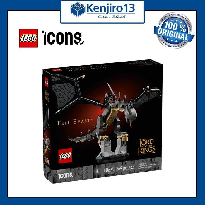 Gambar Lego Icons 40693 The Lord of the Rings: Fell Beast dari KenjiroZ13 undefined Tokopedia