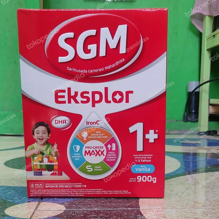 Gambar SGM 1+ rasa vanila 900 gram dari Barakallah-Store22 undefined Tokopedia