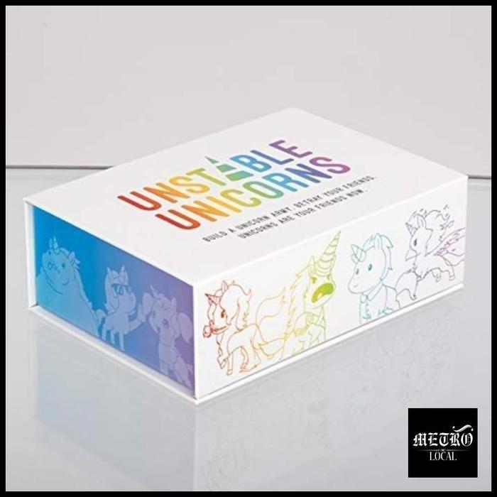 Gambar Unstable Unicorn Board Game Card Game Mainan Kartu - Putih dari Metro Local undefined Tokopedia