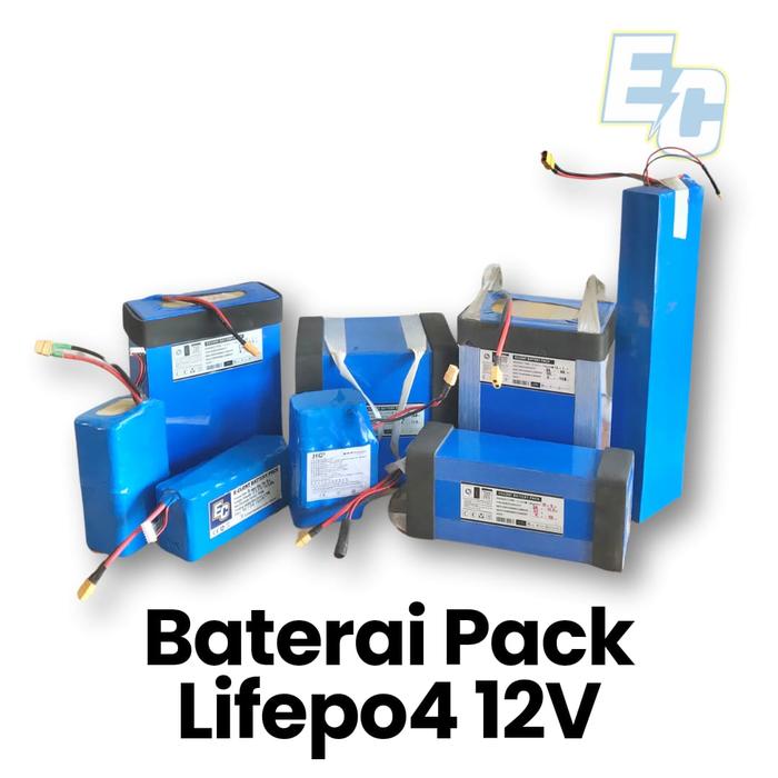 Gambar Baterai lithium lifepo4 pengganti aki sepeda motor listrik - 12V, 15Ah dari E-Clont undefined Tokopedia