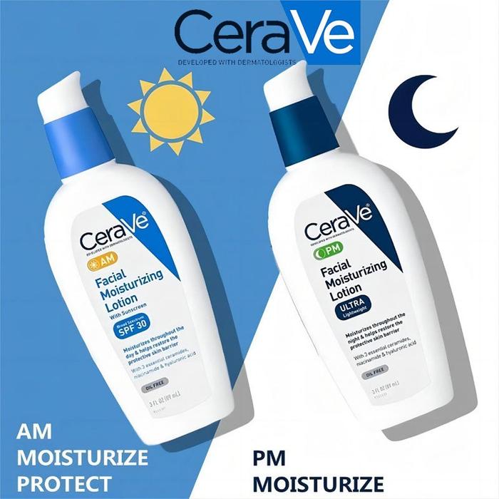 Gambar Cerave Facial Moisturizing Lotion AM PM Moisturizer Krim Wajah PM AM 89 ml - PM dari MIRANTISELAMA12 undefined Tokopedia