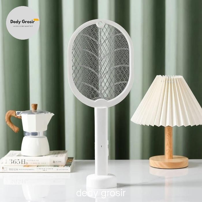 Gambar Raket nyamuk serangga luby pembasmi mati ampuh Alat basmi serangga Alat membasmi nyamuk kecoak laron Raket elektrik Raket nyamuk elektrik - NEW LED PUTIH dari Dhady Moro Store undefined Tokopedia