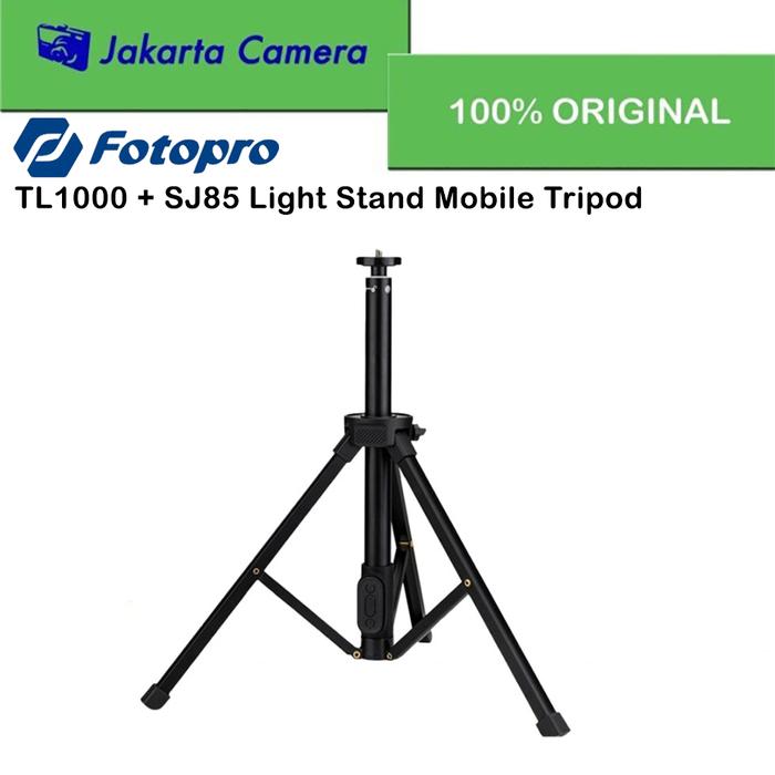 Jual Fotopro TL1000 SJ85 Light Stand Mobile Tripod Handphone