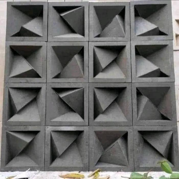 Jual Roster Beton | roster minimalis motif duri - Abu-abu - Kota ...