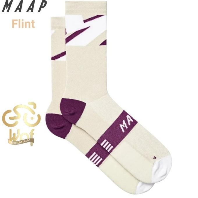 Gambar MAAP E 3D Sock Kaos Kaki Sepeda Bicycle Cycling Socks HQ Import - Flint dari ratutisha undefined Tokopedia