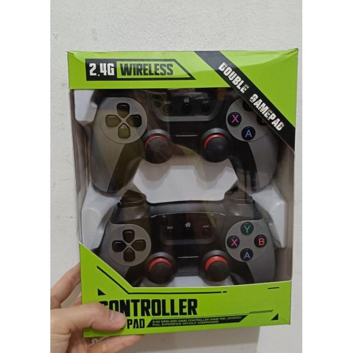 Gambar Gamepad Double Wireless Turbo Game Pad Controller Laptop PC Joystick dari Kedai Comp undefined Tokopedia