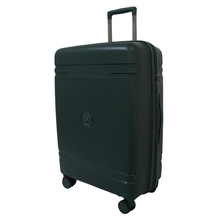 Gambar Navy Club Barton Koper Hardcase - Fiber PP 4 Roda Putar TSA Lock - Size 24 Inch - Hijau dari Navy Club undefined Tokopedia