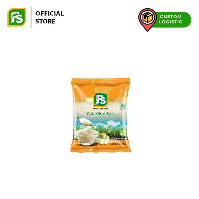 Gambar AMBIL SENDIRI - FS GULA PASIR KHUSUS PENGAMBILAN LANGSUNG DI GUDANG FOOD STATION - GULA ORANGE 1KG dari Food Station undefined Tokopedia