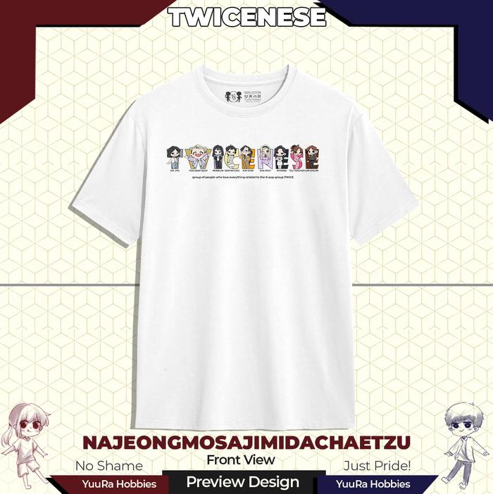 Gambar YuuRa Hobbies Kaos Unisex - Twice - Twicenese - Dahyun - Pendek, S dari YuuRa Hobbies undefined Tokopedia