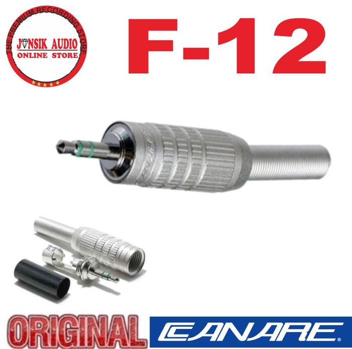 Gambar Canare F12 Connector Mini Stereo Canare Jack Akai Mini Stereo Original F-12 dari JANSIK AUDIO undefined Tokopedia