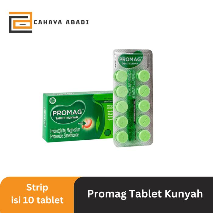 Gambar Promag Tablet Kunyah Obat Sakit Maag dari Cahaya Abadi Bandung undefined Tokopedia