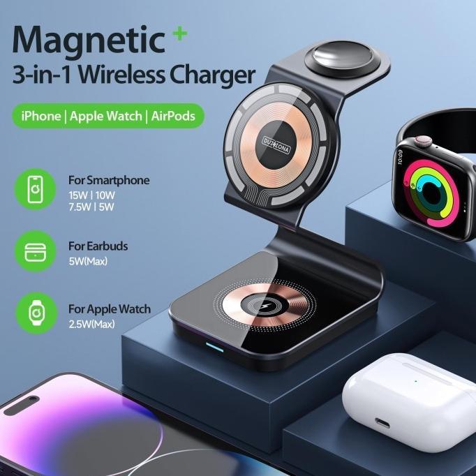 Jual Duzzona Wireless Charger In Airpods Iphone Apple Watch