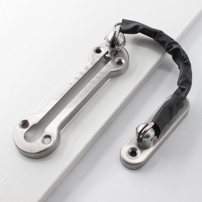 Gambar Grendel Rantai Pengaman Pintu Stainless Door Chain Safety Lock 45S - 45S stainless dari Morality Shopping undefined Tokopedia