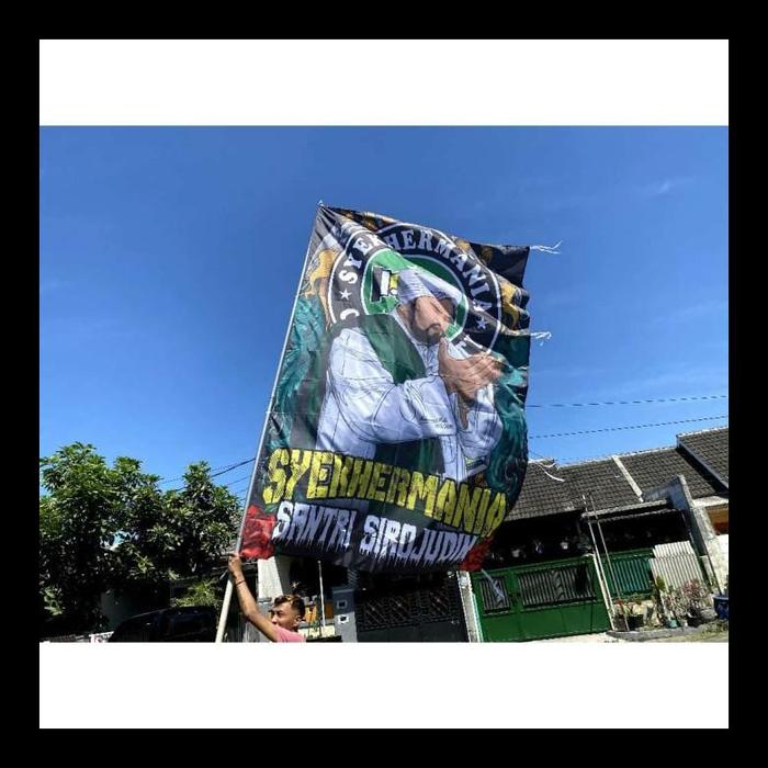 Gambar Bendera Custom Sendiri/Bendera Bisa Design Sendiri/Bendera Majelis Best Seller - 4 M X 2 M dari Pusaka_indah undefined Tokopedia