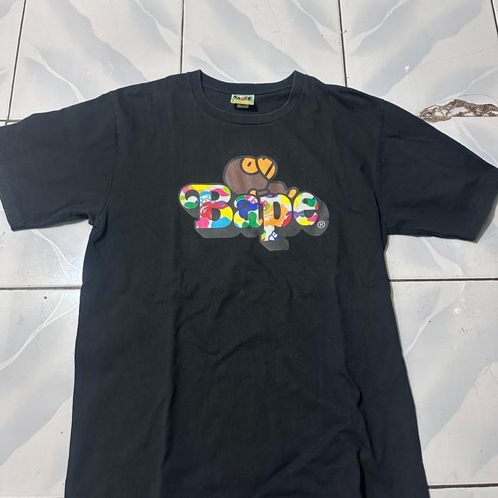 Gambar BAPE Milo ABC Multi Milo On Bape Tee dari ytta branded undefined Tokopedia