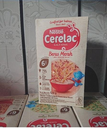 Gambar MPASI Bubur Bayi Cerelac Beras Merah/Kacang Hijau - Beras Merah dari mangkurejeki undefined Tokopedia