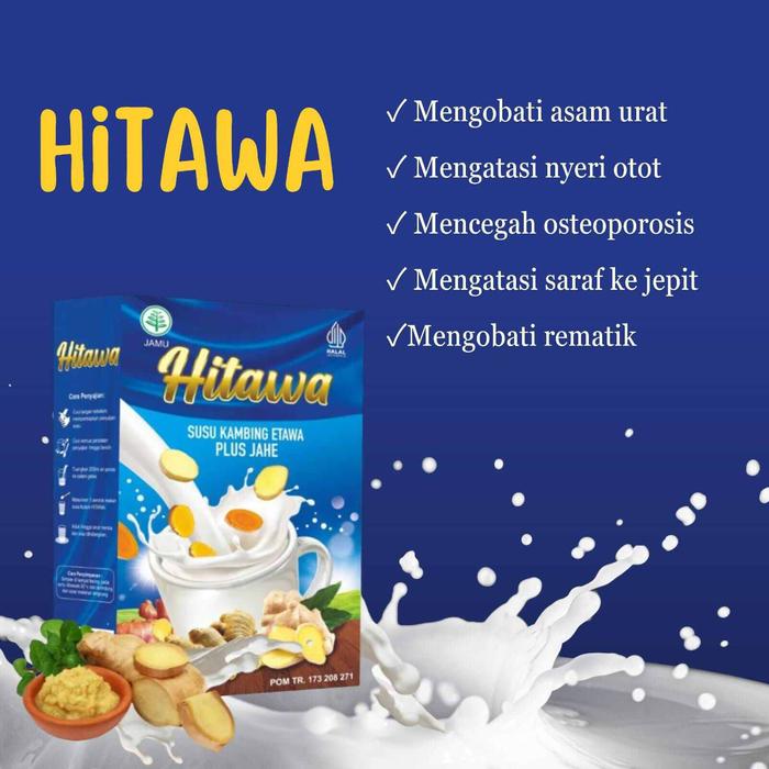 Gambar SUSU HITAWA SUSU KAMBING ETAWA PLUS HERBAL JAHE 100% ORIGINAL dari vivikecantikan undefined Tokopedia
