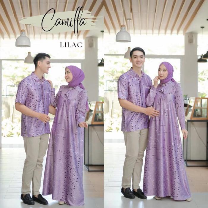 Gambar Couple Keluarga Silky Maxmara Terbaru Baju Muslim Pasangan Ayah Ibu Dan Anak Set Pakaian Couple Keluarga Modern Gamis Busui Family Seragam Terlaris Motif Bulan Bintang - LILAC, KMJ ANAK (XXL) dari R.A LTD FASHION undefined Tokopedia