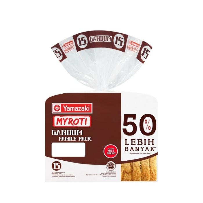 Gambar MyRoti Tawar Kupas / Funwari / Daily Bread / My Roti Tabur Gula - Gandum 15s dari sertamart undefined Tokopedia