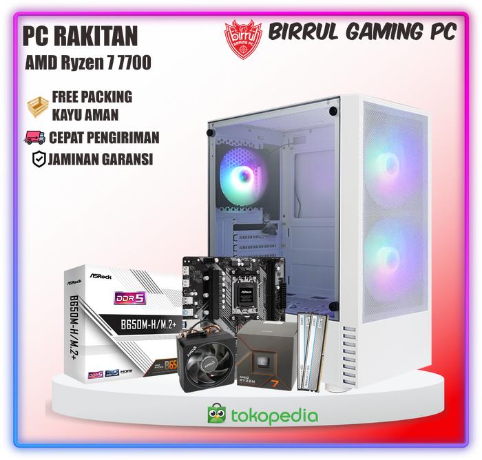 Jual Pc Gaming Am5 Ryzen 7700 I 16Gb I 256Gb I 1tb I Rx 6700 xt