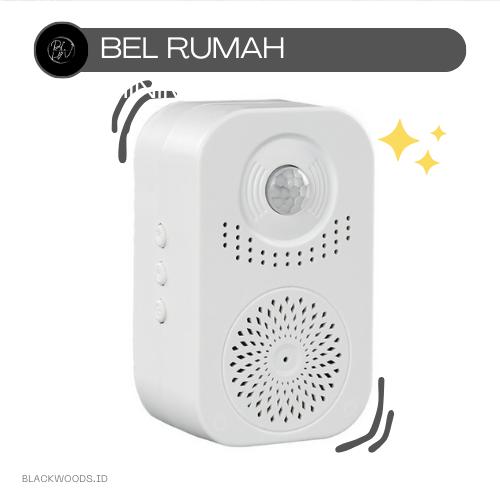 Gambar Door Bell Bel Pintu Rumah Sensor Motion Gerak Otomatis Bunyi Hello Welcome Dapat Rekam Suara Multi Nada dari blackwoods undefined Tokopedia