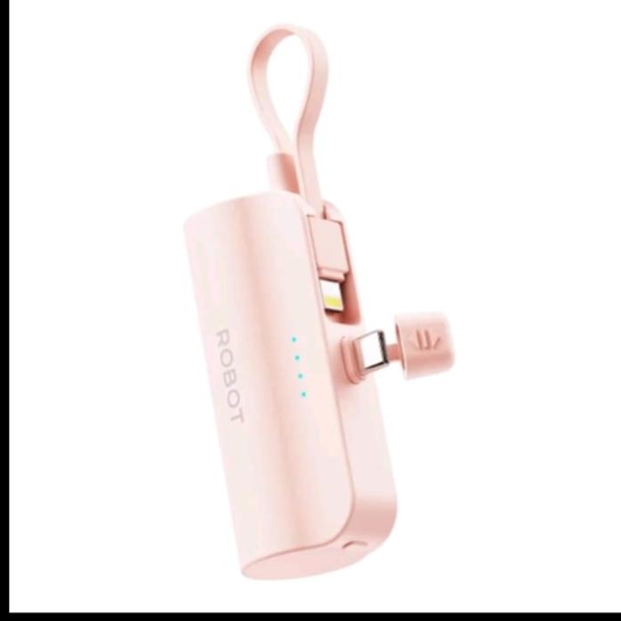 Gambar ROBOT RP-051C 4500 mau Power Bank pink - Merah Muda dari Muara Store Official undefined Tokopedia
