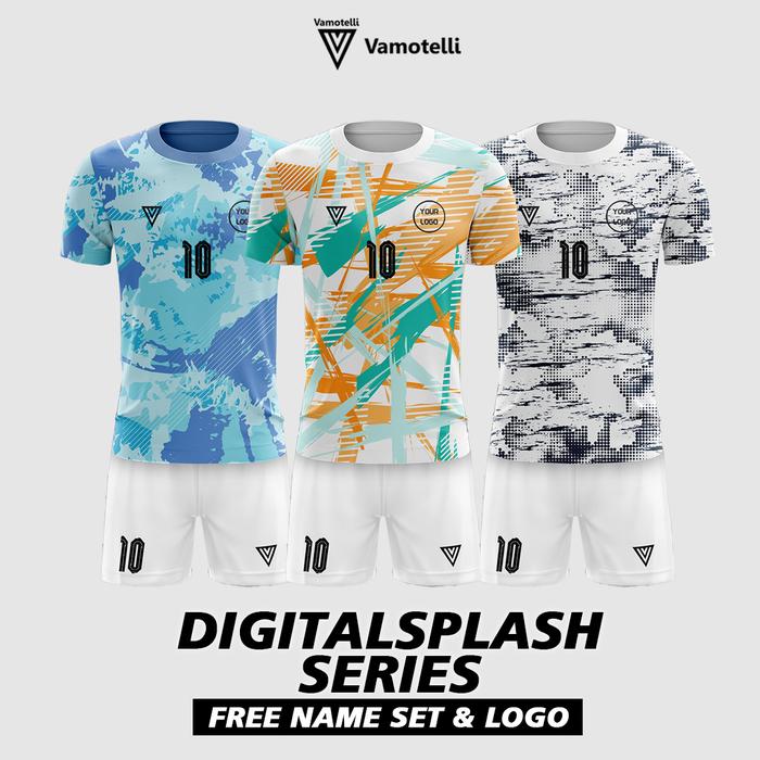 Jual Baju Bola Stelan Futsal Bola Jersey Vamotelli (Design