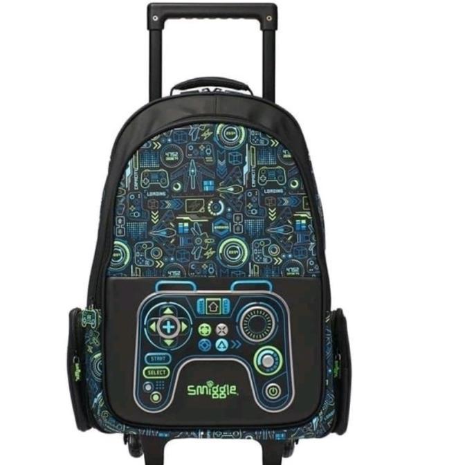 Gambar Smiggle Trolley Backpack/Tas Koper Anak Sd/School Bag/Tas Dorong/Kado Ririnsalwa018 - virtual game dari ririnsalwaoke undefined 4 Tokopedia