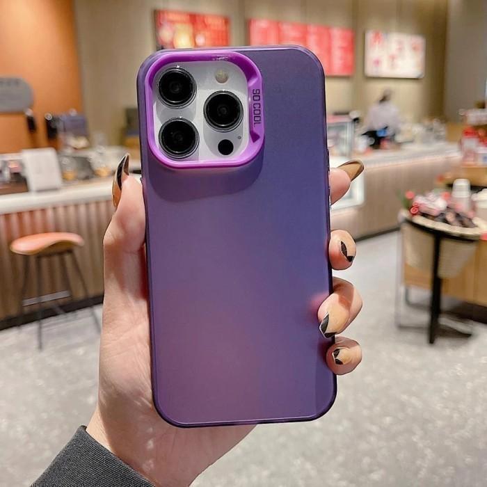 Gambar Casing Infinix Hot 40 / Hot 40i / Hot 40 Pro Case Hybrid IMD Color Plate Polycarbonate - Ungu, Hot 40 Pro dari WaniRugi Store undefined Tokopedia