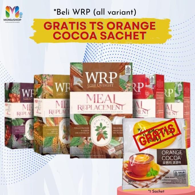 Gambar WRP Lose Weight Meal Replacement 6 sachet - Coklat dari Rishi Market undefined Tokopedia